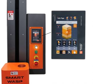 Екран на интелигентна машина за обвиткување палети SMARTWRAP X2 PRE-STRETCH